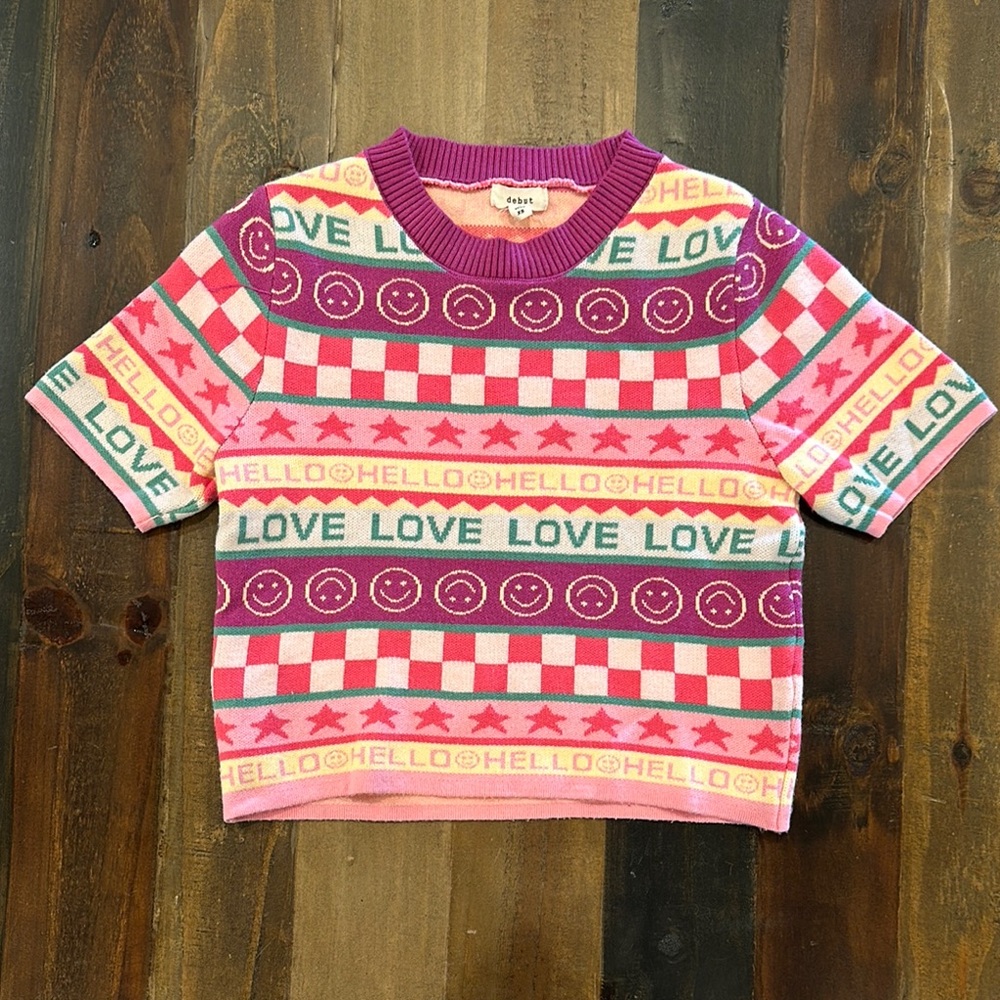 Colorful Women’s Shirt with Fun Patterns